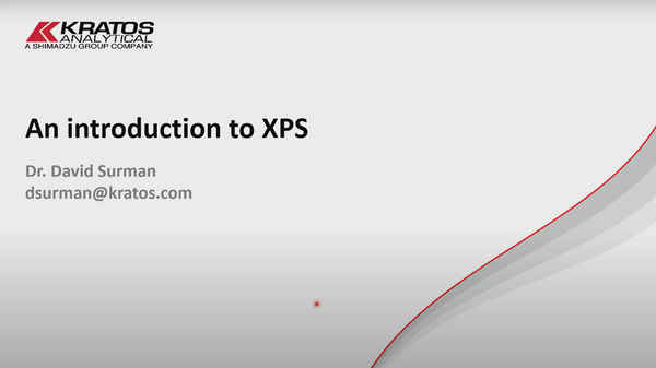 Introduction to X-ray Photoelectron Spectroscopy (XPS or ESCA)