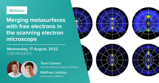 Merging metasurfaces with free electrons in the scanning electron microscope