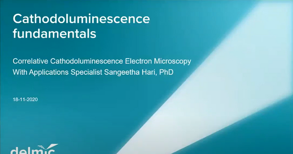 Cathodoluminescence fundamentals - Part 6: Correlative cathodoluminescence electron microscopy