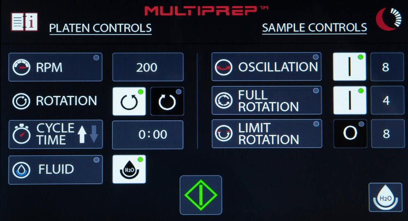 Multi Prep Allied Multiprep 200 mm precision polishing equipment